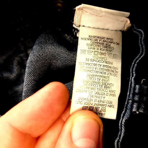 Calvin Klein Ultimate Skinny Dark Blue Denim Jeans 26/2 Mid Rise‎ Measures 28/31 - Picture 12 of 14